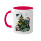 Christmas Tree Space Characters Graphic Mug 11oz