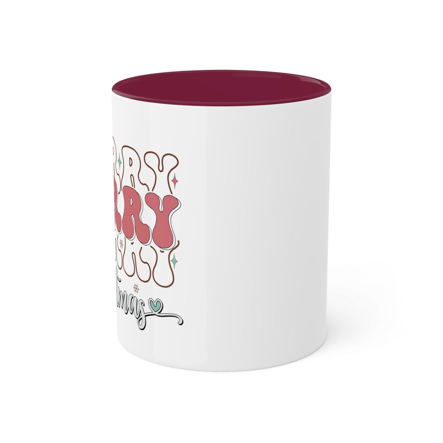 Christmas Merry Graphic Mug 11oz