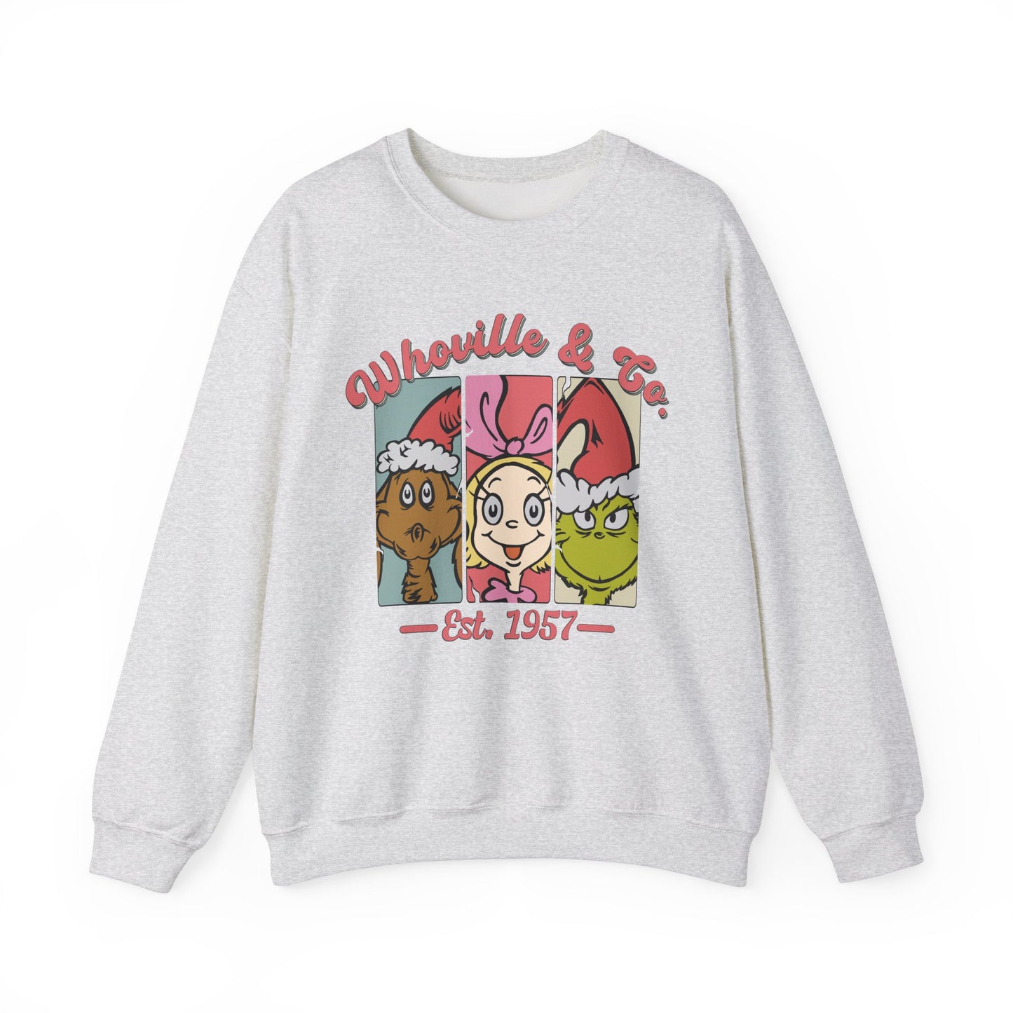 Christmas Whoville Co Unisex Crewneck Sweatshirt