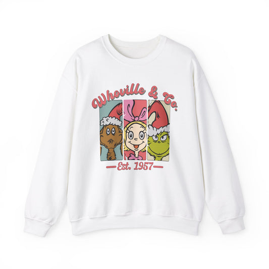 Christmas Whoville Co Unisex Crewneck Sweatshirt