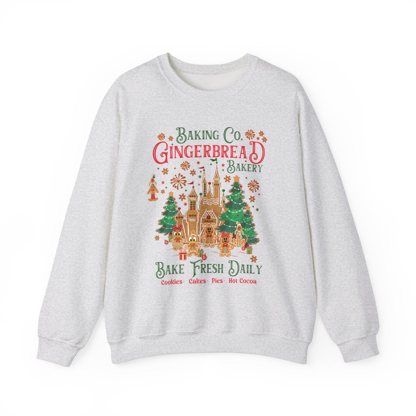 Christmas Gingerbread Co Unisex Crewneck Sweatshirt