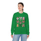 Christmas Girl Mouse Holiday Unisex Crewneck Sweatshirt