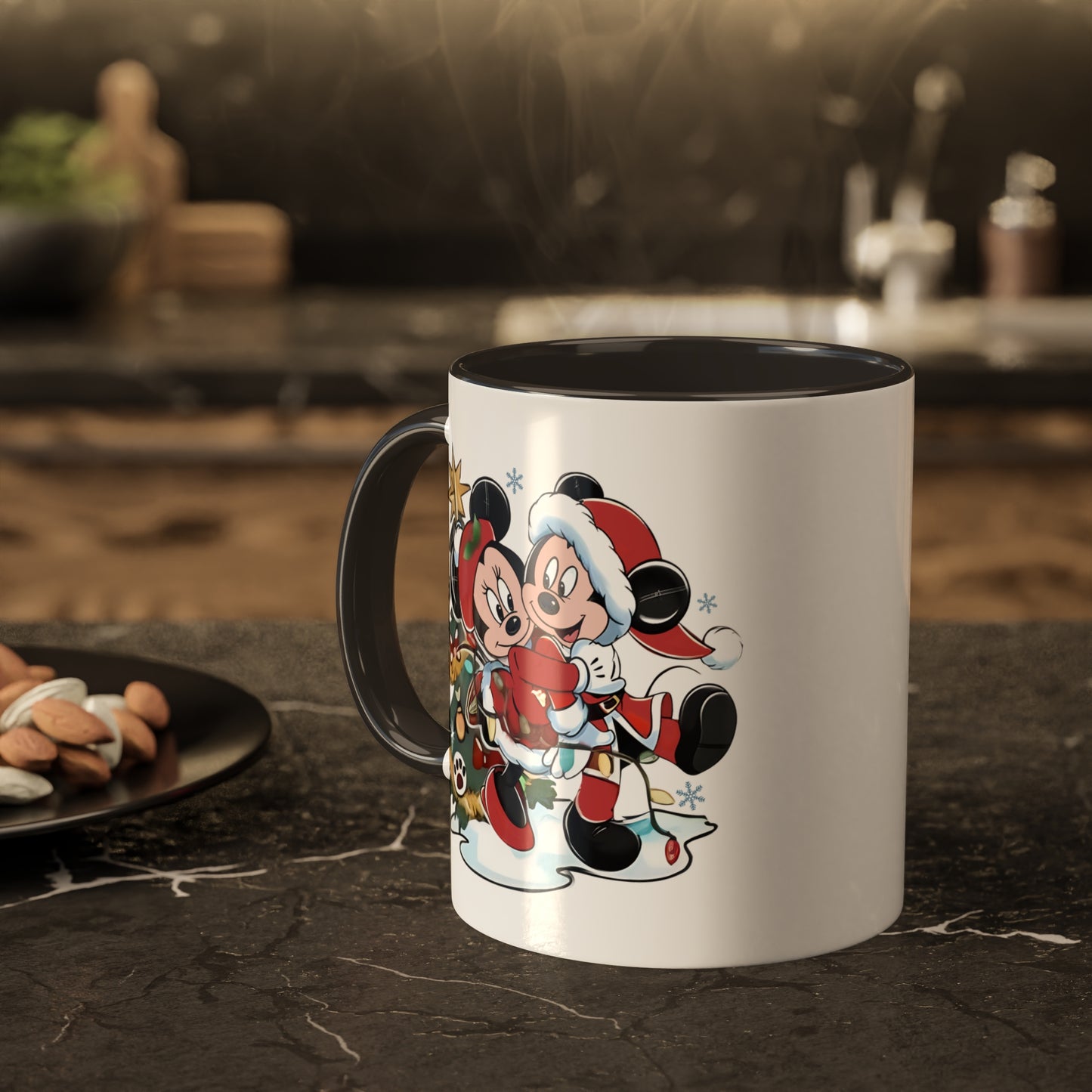 Christmas Mouse Couple Graphic Mug 11oz