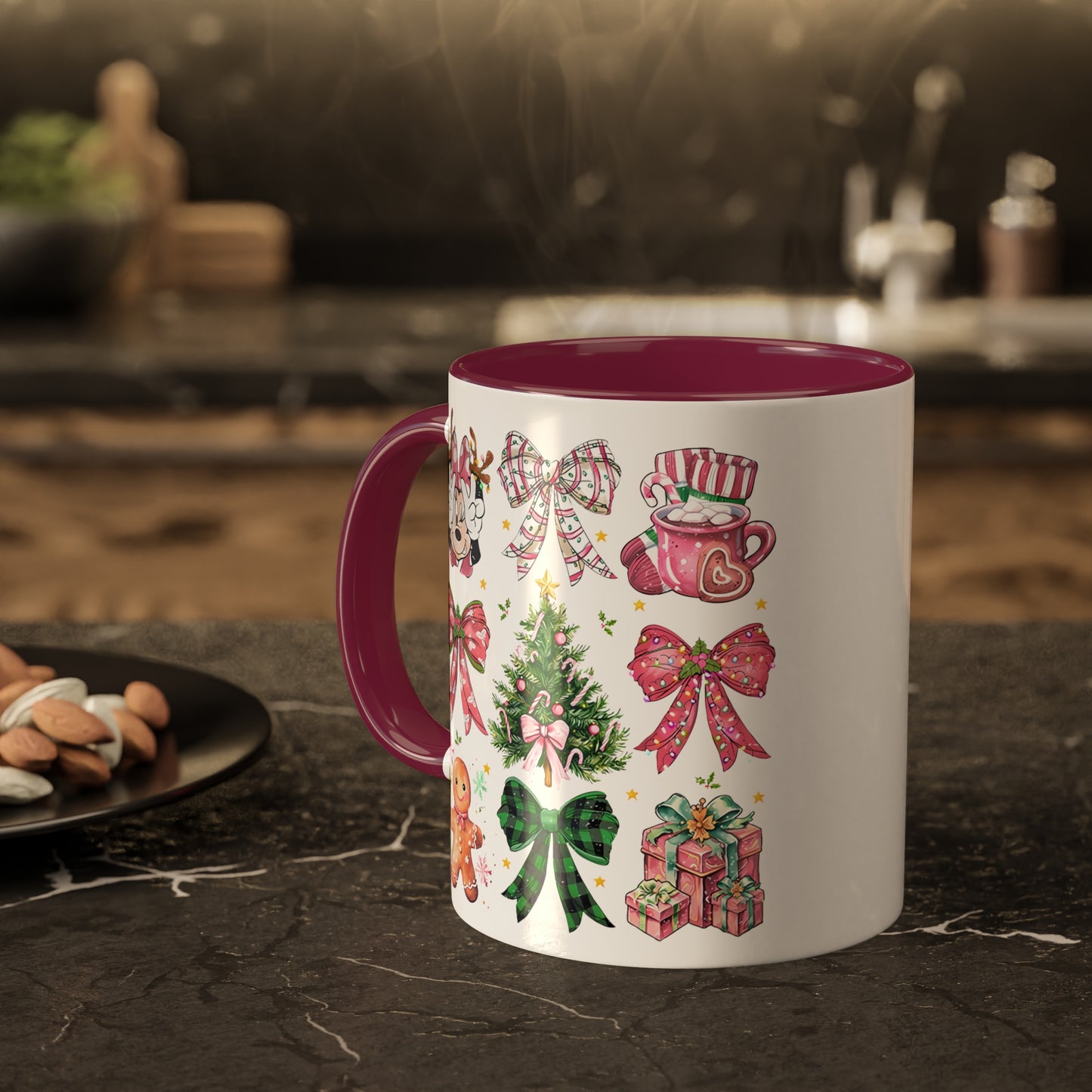 Christmas Girl Mouse Holiday Mug 11oz