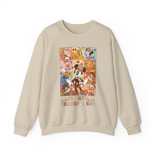 Holiday Thankful Era Unisex Crewneck Sweatshirt