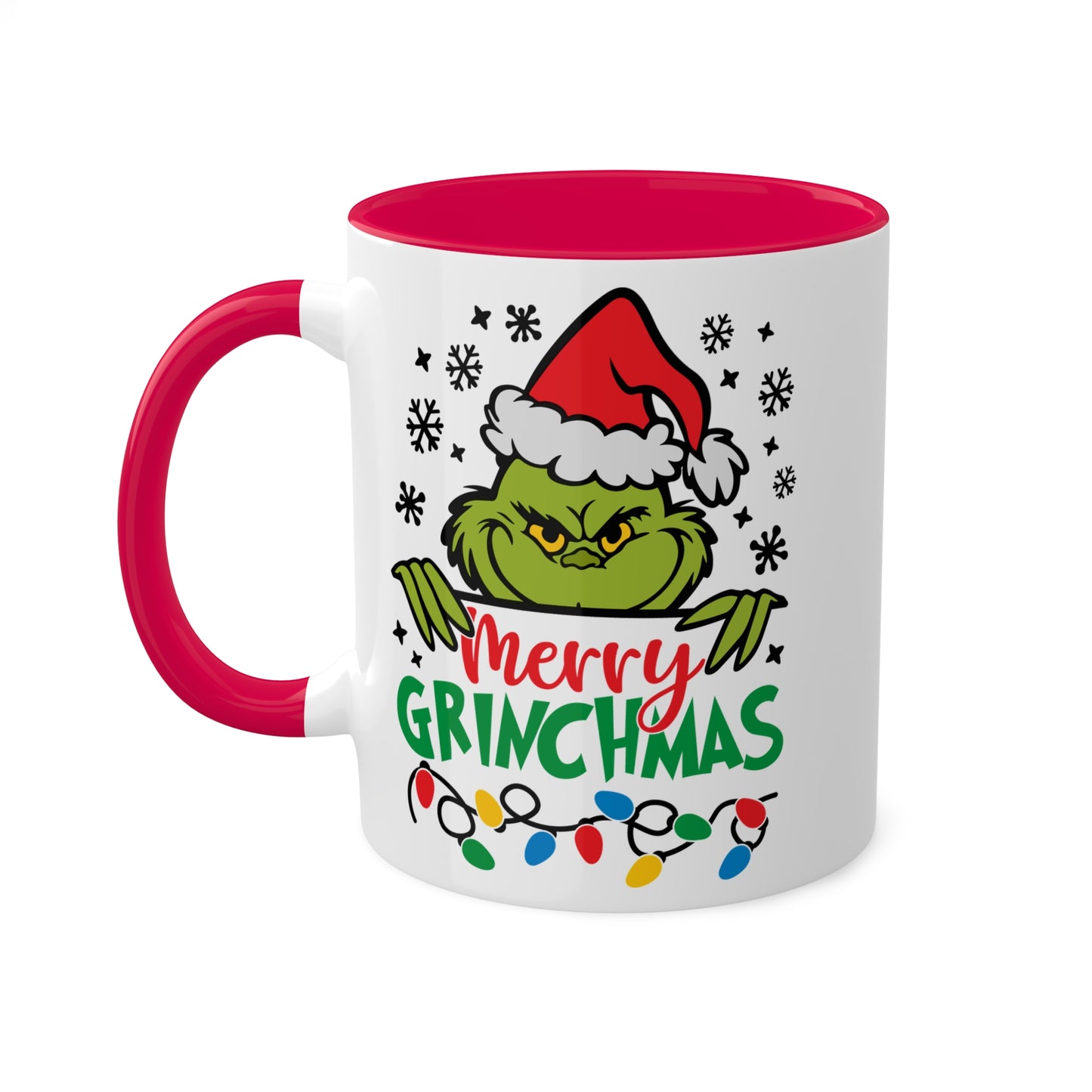 Merry Christmas Character Graphic Mug 11oz