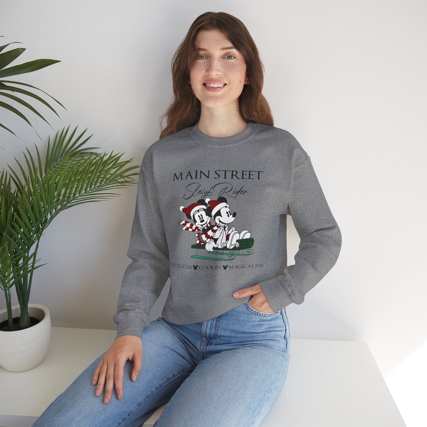 Christmas Main Street Unisex Crewneck Sweatshirt