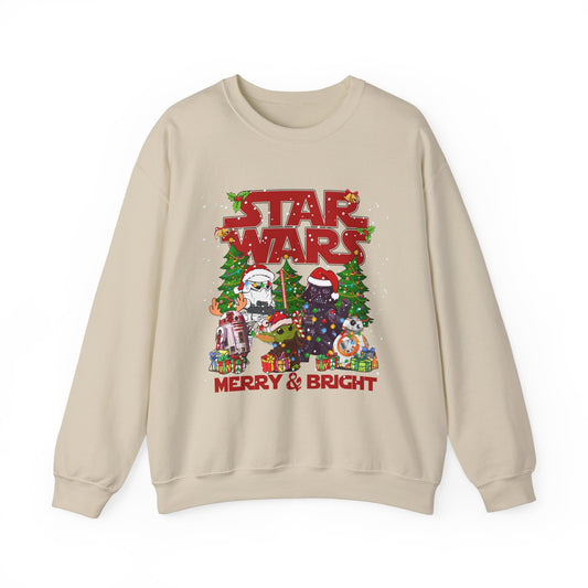 Christmas Star Wars Unisex Crewneck Sweatshirt