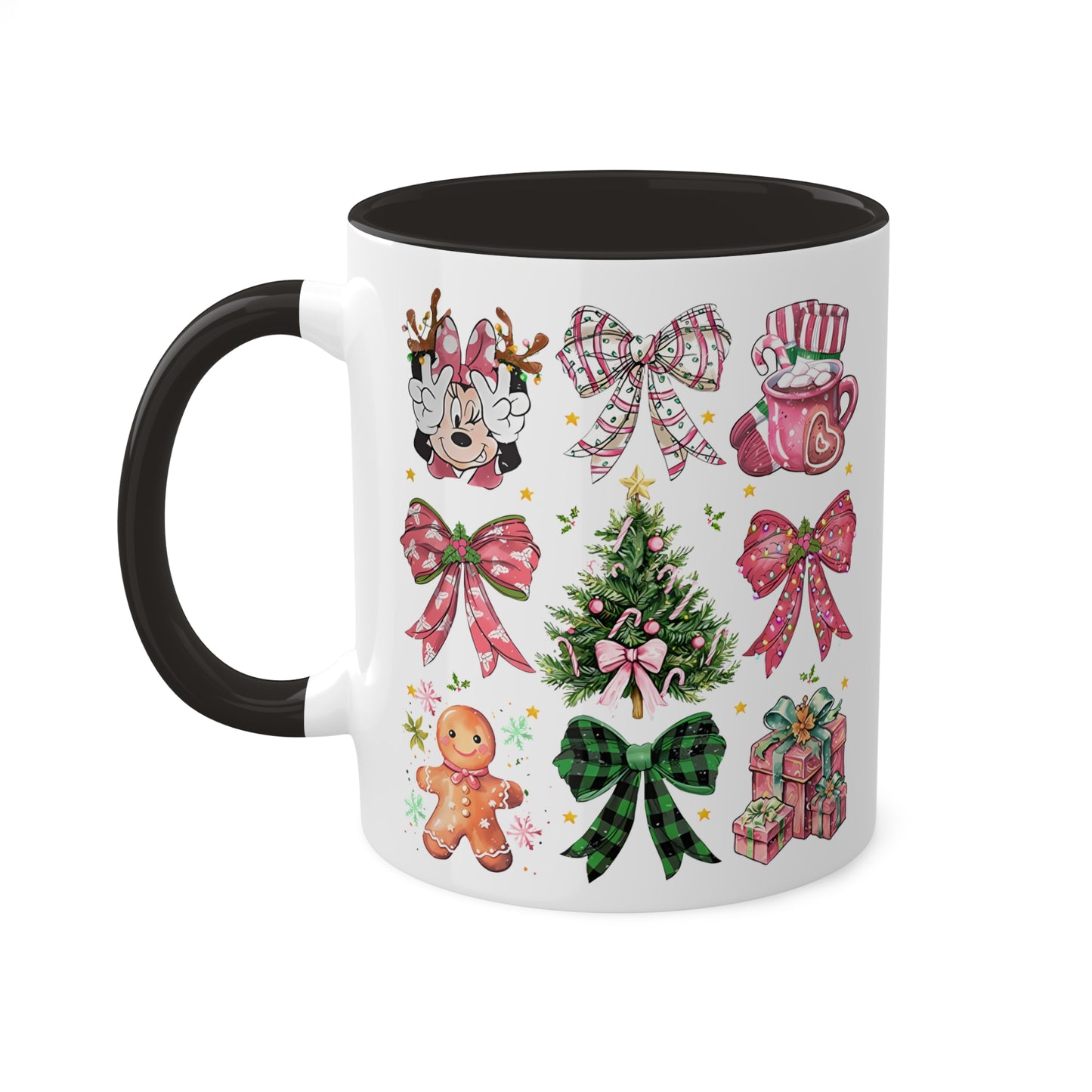 Christmas Girl Mouse Holiday Mug 11oz