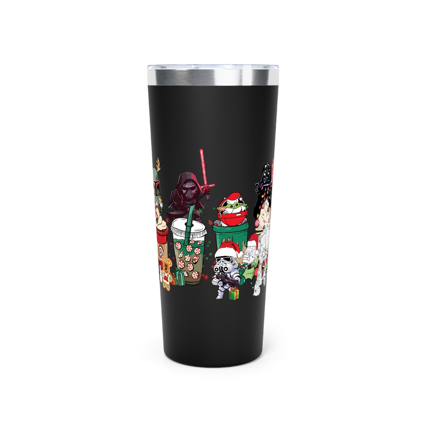 Christmas Space Characters Tumbler 22oz