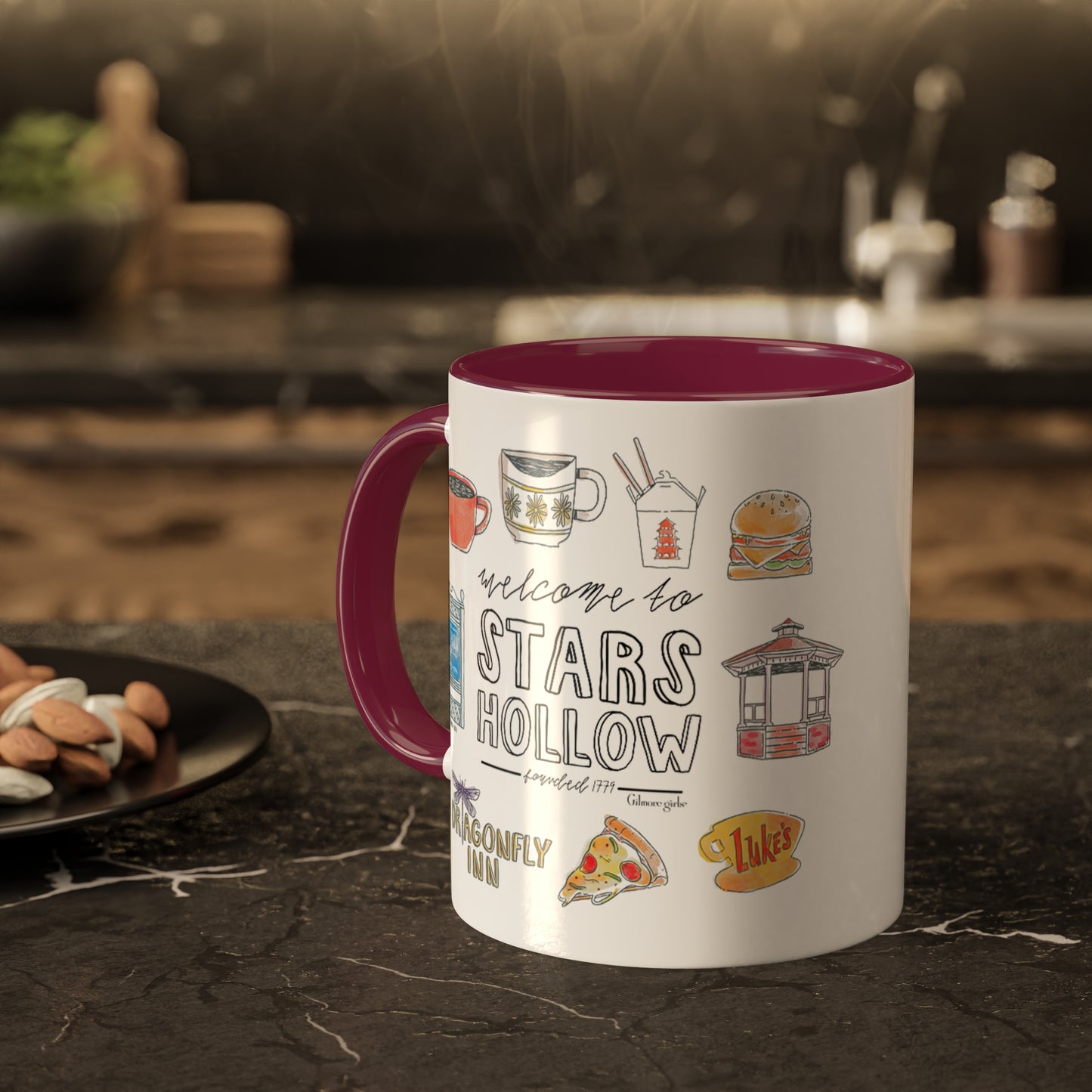 Stars Hollow Town Graphic Mug 11oz