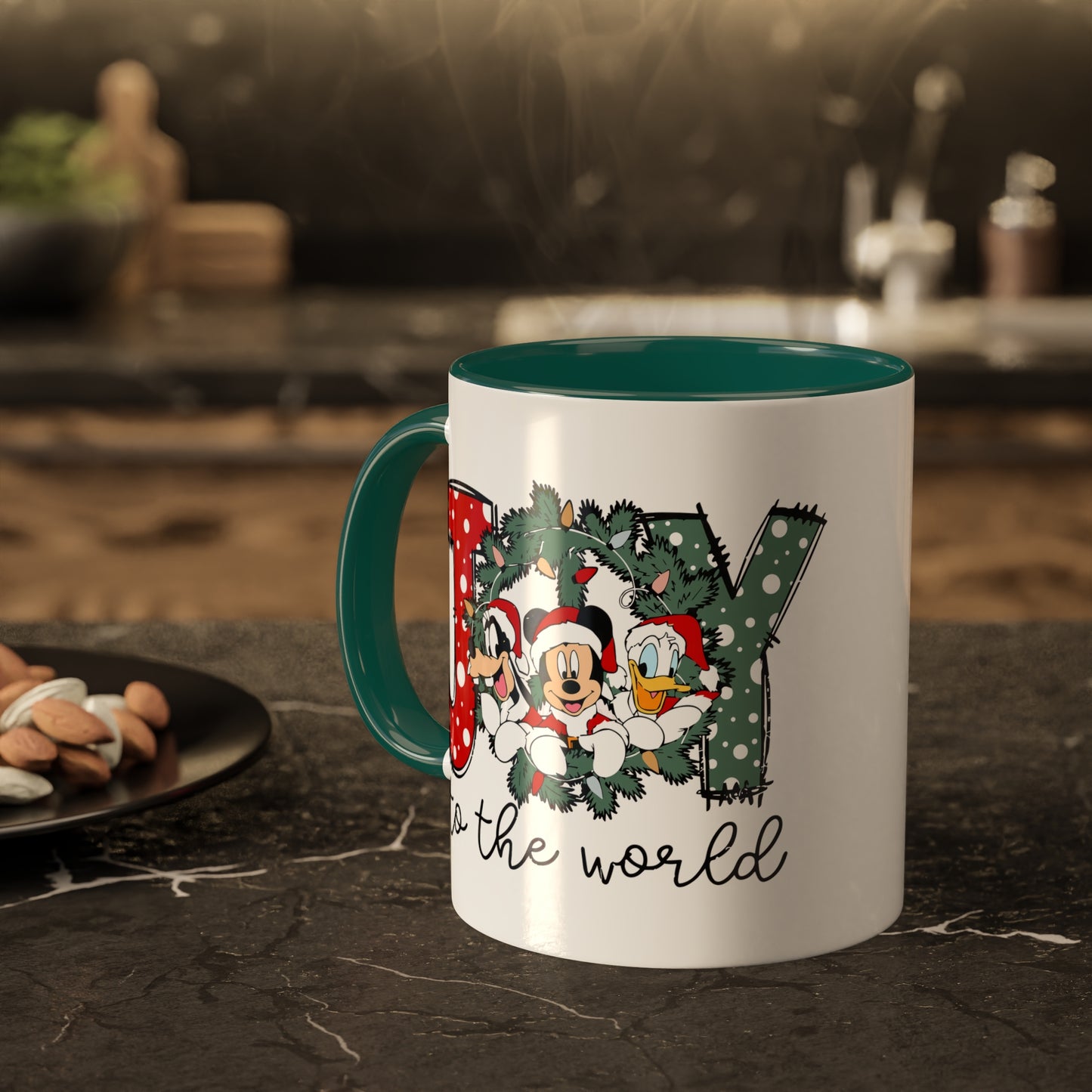 Christmas Mouse Joy to the World Mug 11oz