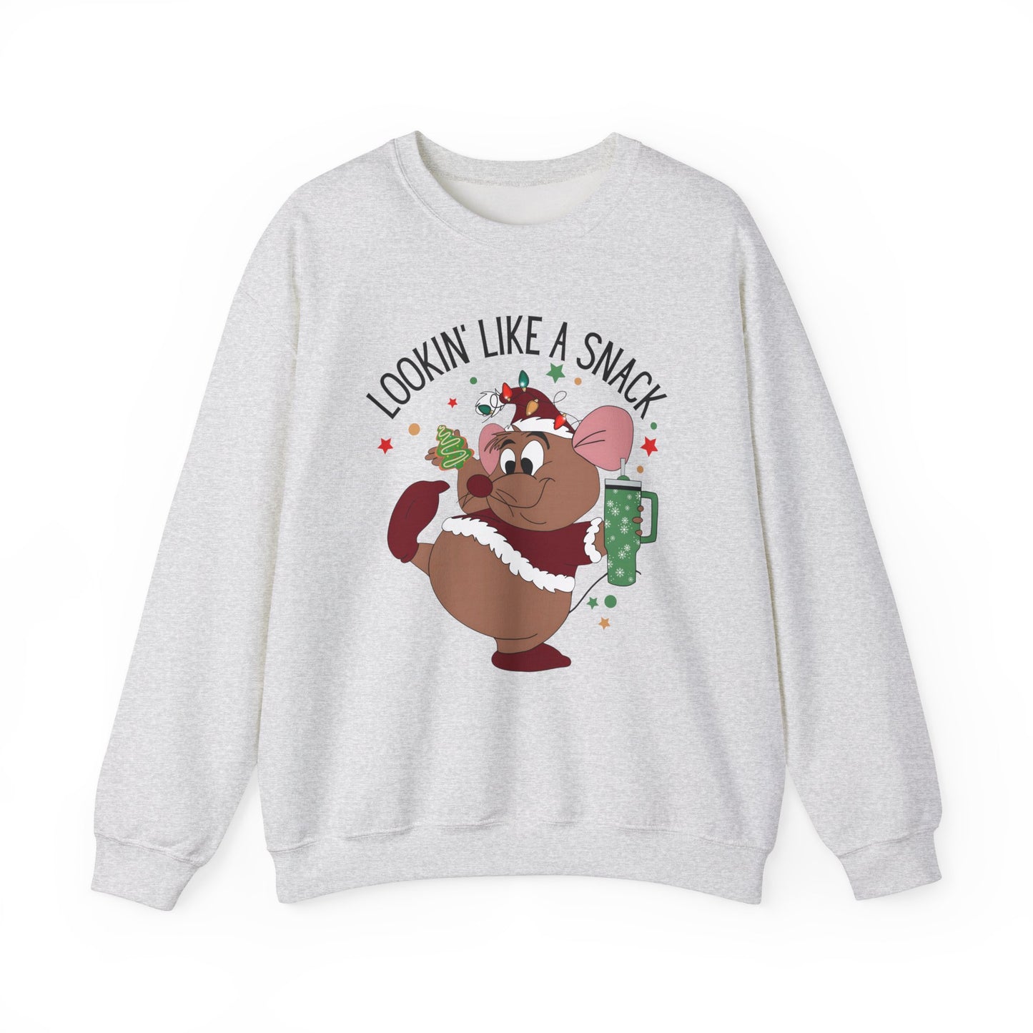 Christmas Lookin Like a Snack Unisex Crewneck Sweatshirt