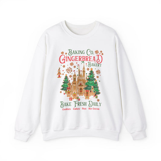 Christmas Gingerbread Co Unisex Crewneck Sweatshirt