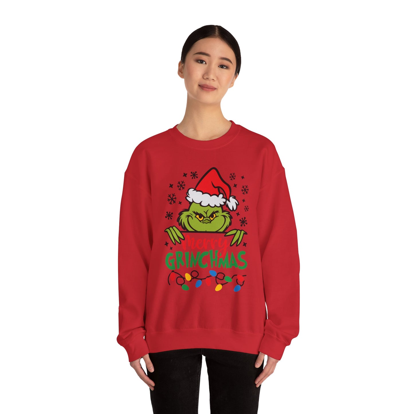 Christmas Merry Grinchmas Unisex Crewneck Sweatshirt