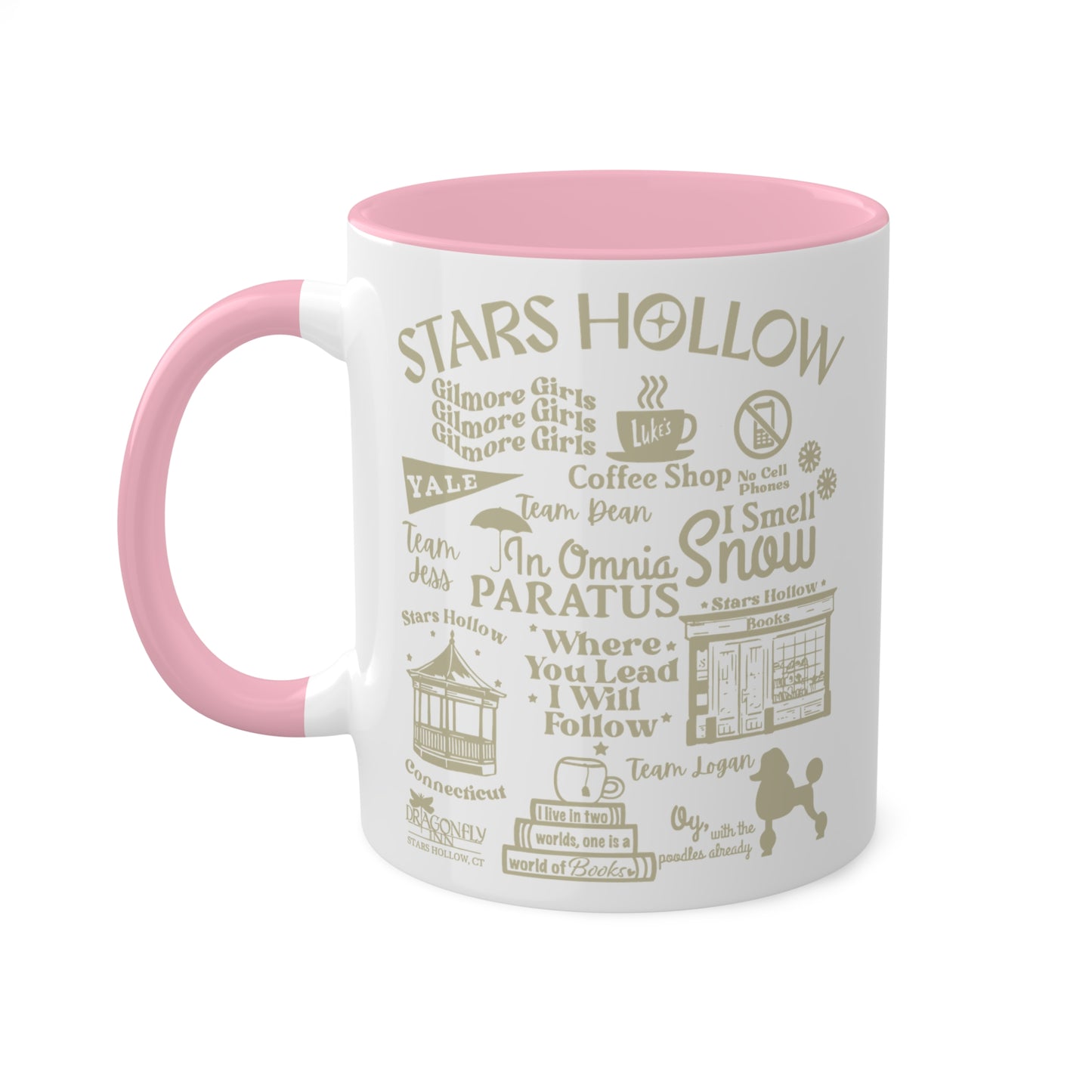 Gilmore Girls Stars Hollow Graphic Puns 11oz