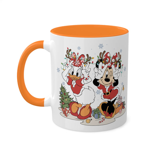 Christmas Mouse Friends Cute Mug 11oz