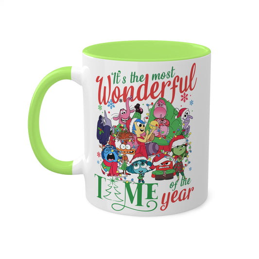 Christmas Emotion Characters Holiday Mug 11oz