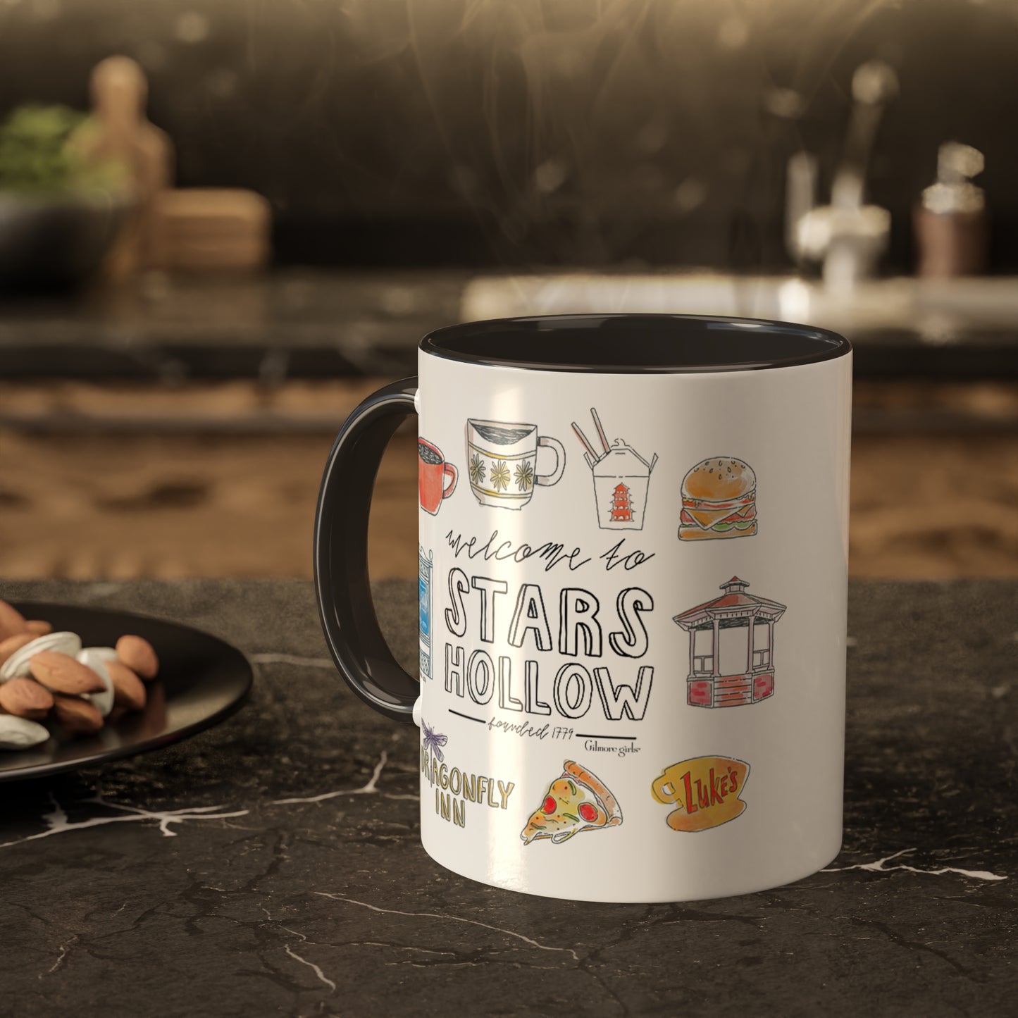 Stars Hollow Town Graphic Mug 11oz