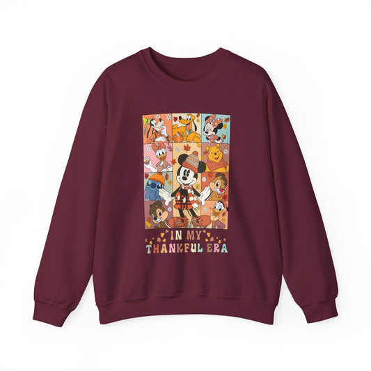 Holiday Thankful Era Unisex Crewneck Sweatshirt