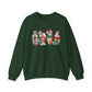 Christmas Character Holiday Drinks Unisex Crewneck Sweatshirt