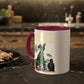 Merry Christmas Space Characters Mug 11oz