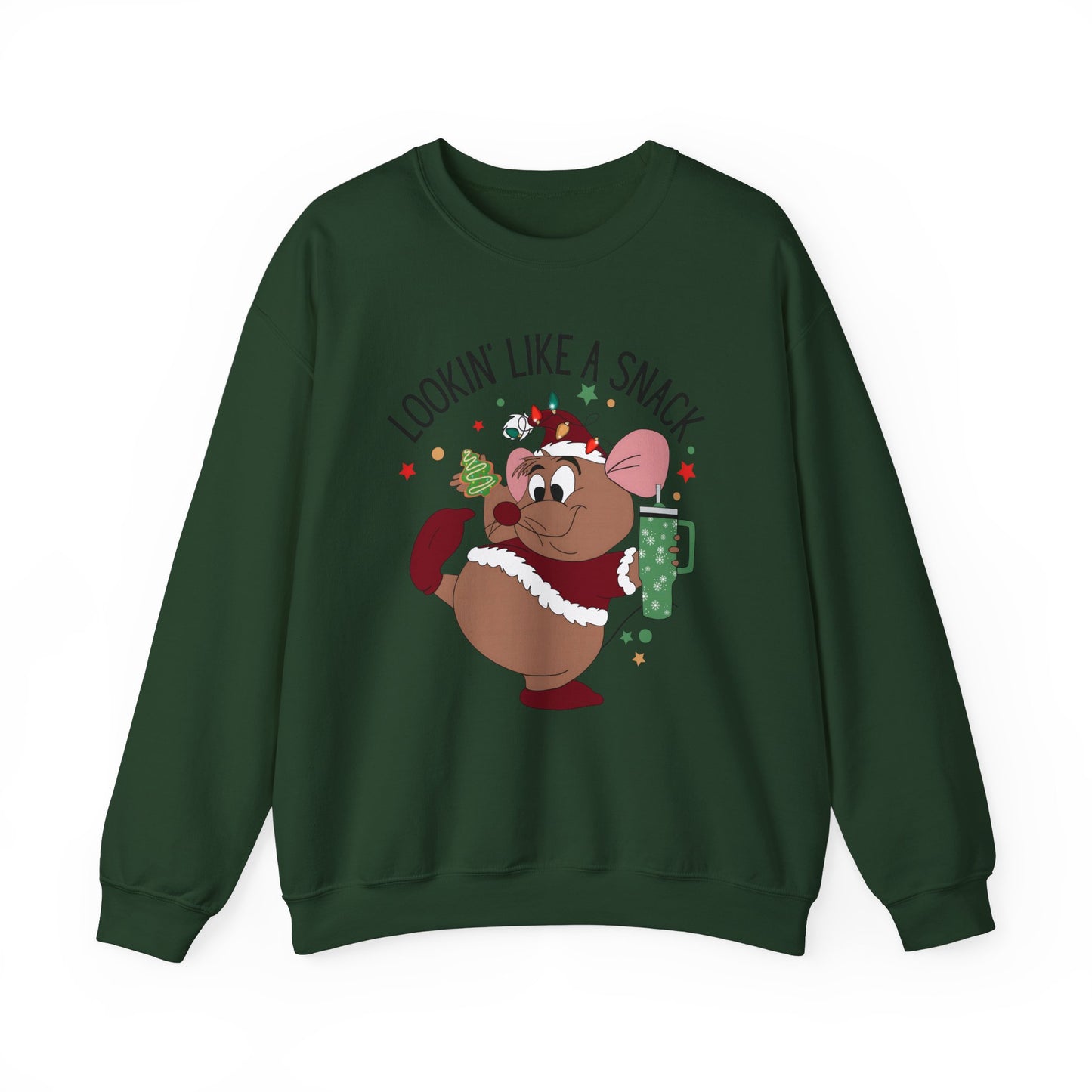 Christmas Lookin Like a Snack Unisex Crewneck Sweatshirt