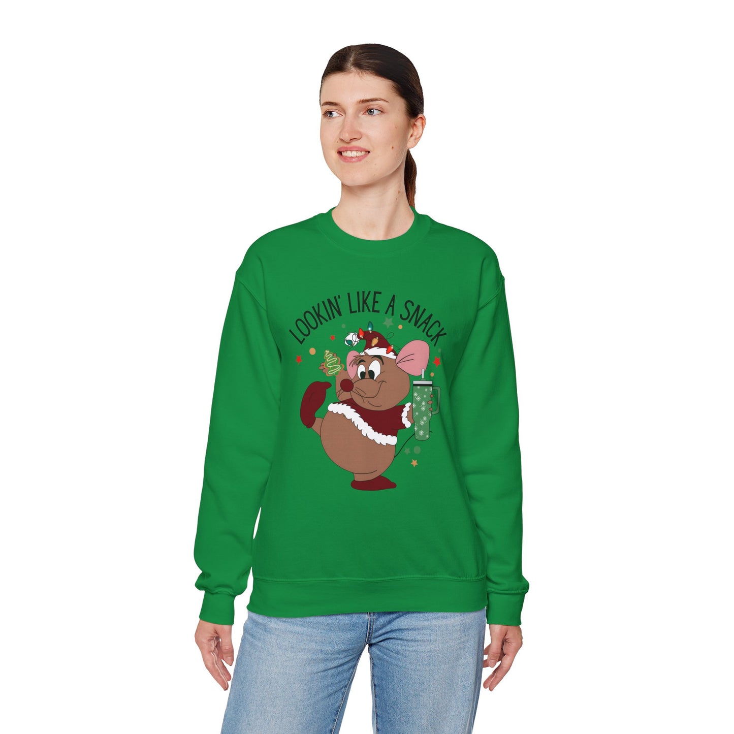 Christmas Lookin Like a Snack Unisex Crewneck Sweatshirt