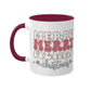 Christmas Merry Graphic Mug 11oz