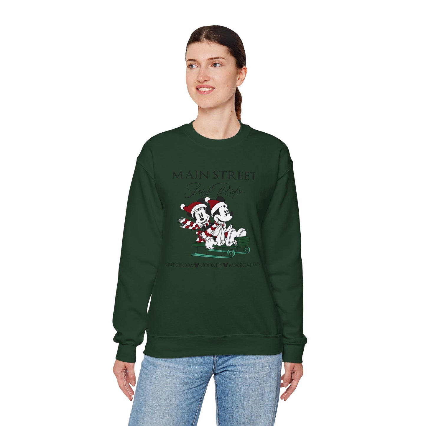 Christmas Main Street Unisex Crewneck Sweatshirt