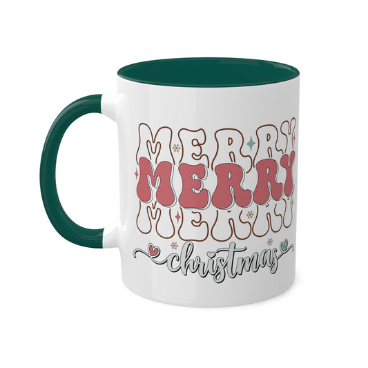 Christmas Merry Graphic Mug 11oz