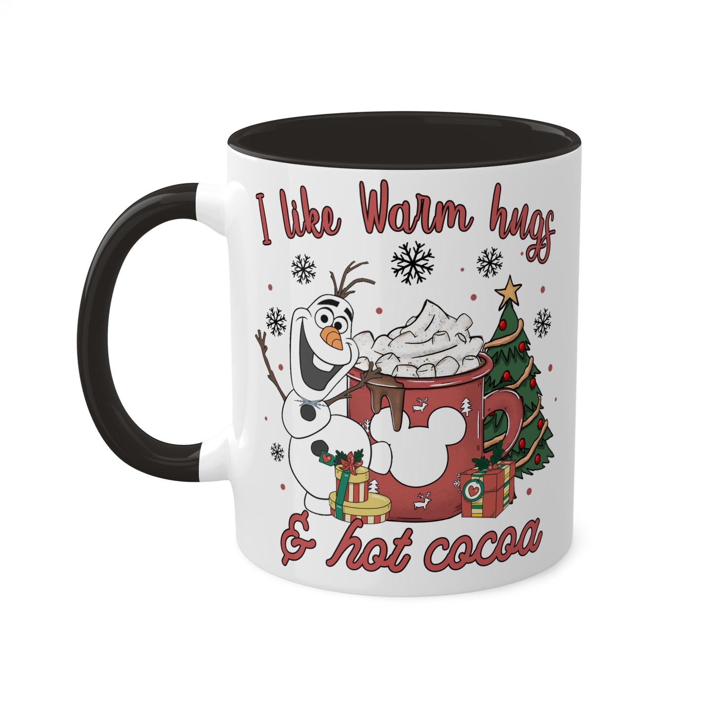 Christmas Snowman Warm Hugs Mug 11oz